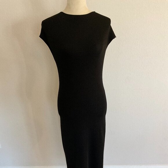 Zara Women's long  Black Dress - Picture 5 of 5